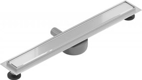 Mexen Flat 360 ° MGW rotačný lineárny odtok 60 cm biele sklo - 1027060-40