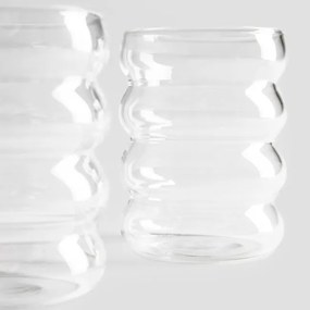 Sada dvoch pohárov BUBBLY priesvitné 739231 360 ml