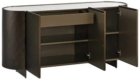 Dizajnová komoda Wilhelmina 150 cm bronzová