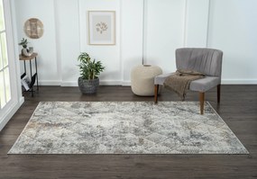 My Flair, Kusový koberec My Heart creme, 200x290, šedá, chodba / predsieň