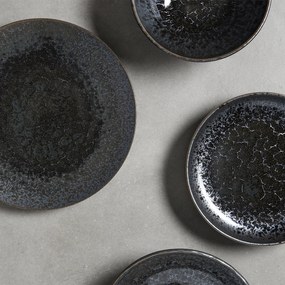 MADE IN JAPAN Malá plytká miska Black Pearl 13,5 cm 250 ml 13,5 × 4 cm