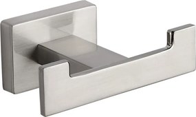 Mexen Arno, dvojitý háčik na uterák, brúsená oceľ, 7020735-97