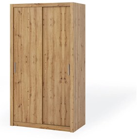 Šatníková skriňa Bonaparte SZ120 (dub artisan). Akcia -20%. Vlastná spoľahlivá doprava až k Vám domov. 1051467