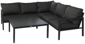 Luxusní rohová sedačka na terasu Manolo114 + konferenční stolek