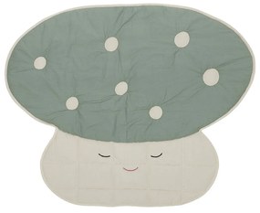 OYOY Prešívaná hracia deka Mushroom Green 120 x 98 cm