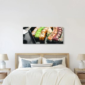 Obraz - Sushi (120x50 cm)