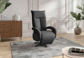 XXXLutz KRESLO, koža, čierna Sit & More - Online Only obývacie izby - 0001440121C3