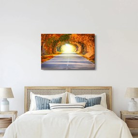 Obraz - Brána z korún stromov (90x60 cm)