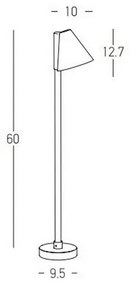 Zambelis E283 - LED Vonkajšia lampa LED/6W/230V IP65 antracit