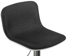 Barová stolička G21 Lima látková, black 60023300