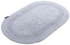 Kúpeľňový koberček Javo Cotton popolový ovál