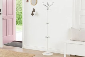 Stojanový vešiak KAZER biely LOF5349