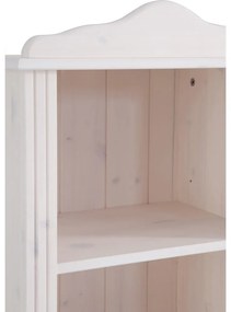 Biela knižnica z borovicového dreva 77x116 cm Ella – Støraa