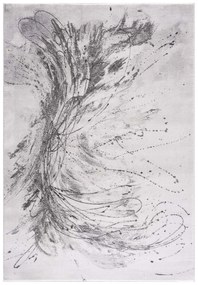 Dekorstudio Moderný koberec CHIC 199 - sivý Rozmer koberca: 80x150cm