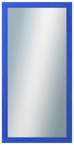 DANTIK - Zrkadlo v rámu, rozmer s rámom 50x100 cm z lišty RETRO modrá (2532)
