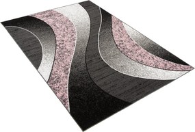 TA Koberec K857G PINK CHEAP PP EWL Sivý Obdĺžnikový Rozmer: 60x100 cm