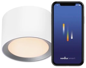 Nordlux -LED Stmievateľné kúpeľňové svietidlo LANDON SMART LED/8W/230V IP44 biela