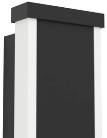 Eglo 900677 - LED Vonkajšie nástenné svietidlo NEVIANO 2xLED/7W/230V 3000K IP55