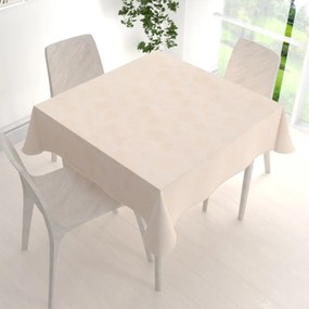 Biante Teflónový štvorcový obrus TF-099 Zlaté kvetované ornamenty na béžovom 60x60 cm