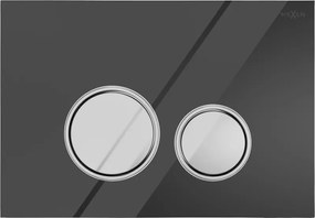 Mexen FENIX 06 - TLAČIDLO PRE Mexen MODUL, Čierne-sklo, 600623