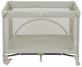 Lionelo - Cestovná postieľka LAURA Beige Sand
