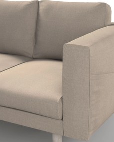 Poťah na sedačku Norsborg (pre 3 osoby) farba produktu béžová látka zapletaná