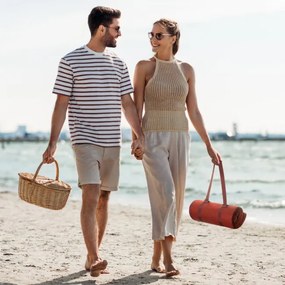 Pikniková deka HARMONY bordová