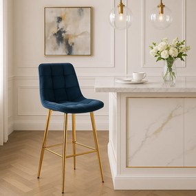 PROXIMA.store - Jedálenská barová stolička ARIEL FARBA: sivá