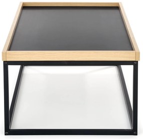 Čierny konferenčný stolík VENTUO LINEAR