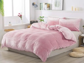 XPOSE® Francúzske mikroplyšové obliečky JORGA Exclusive - ružové