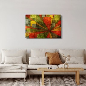 Obraz geometrické abstrakcie (90x60 cm)