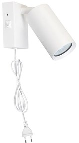 SOLIGHT Nástenná lampička CELE 1x GU10, biela
