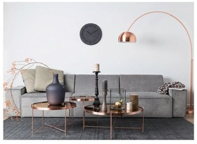 Odkladací stolík v medenej farbe Zuiver Cupid, ø 43 cm