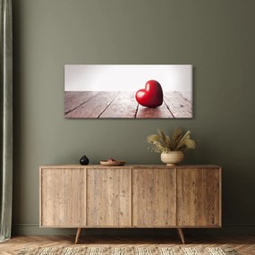 Obraz dreveného srdca (120x50 cm)