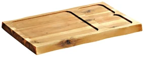 Kesper Drevený servírovací podnos Andrew, 37,5x24x1,8 cm