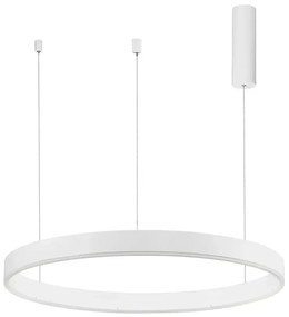 LED luster Motif 80 biele stmievateľné