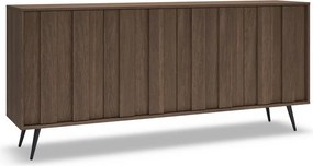 Komoda Flaro 183 cm s osvetlením - dub dunin