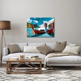 Obraz - Raj na zemi (70x50 cm)