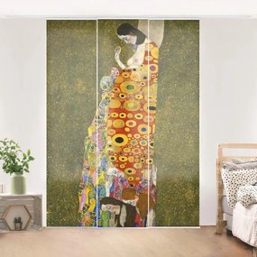 MANUFACTURER -  Súprava posuvnej záclony - Gustav Klimt - Nádej -3 panely