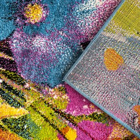 DY Farebný abstraktný koberec Picasso 14 Rozmer: 90X150 cm