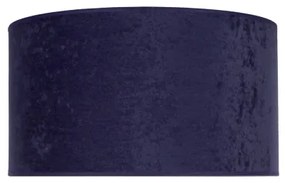 Duolla - Stropné svietidlo ROLLER 1xE27/15W/230V pr. 40 cm modrá/zlatá