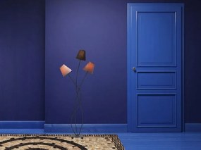 Flexible Mocca Tre stojaca lampa hnedá