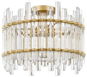 Zuma Line C0556-06D-V7V7 - Prisadený luster ALEXANDRIA 6xG9/42W/230V zlatá