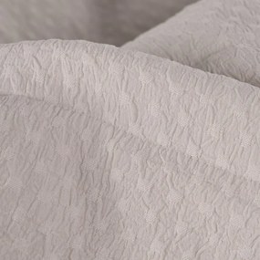 Béžový prešívaný pléd 240x260 cm – Ixia