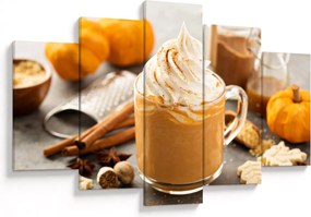 Obraz - Tekvicové latte (150x105 cm)