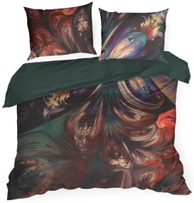MAKOSATÉNOVÉ OBLIEČKY EVA MINGE ASTRAL 200X220 CM, 2 KS 70X80 CM VZOROVANÉ
