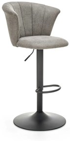 HALMAR Barová židle H104 šedá