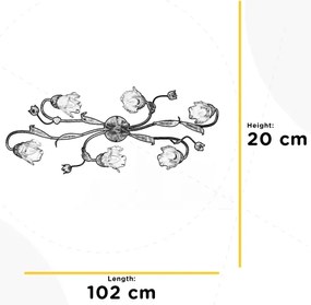 ONLI - Stropné svietidlo ARIANNA 6xE14/6W/230V