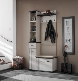 Predsieň Hagon HG 5+P (kašmír + čierna) (s podsedákom). Akcia -21%. Vlastná spoľahlivá doprava až k Vám domov. 1124150