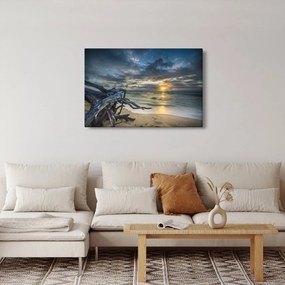 Obraz mora pri západe slnka (90x60 cm)